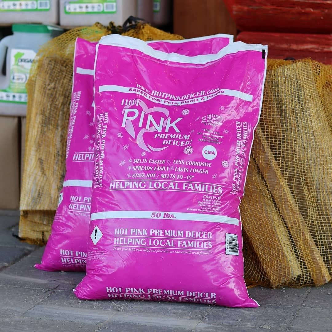 Hot Pink Ice Melter at Fora Outdoor Living in Ancaster Ontario